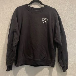 Medium black Grit Cycle crew neck sweater